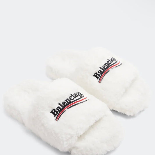 Balenciaga Furry Slides